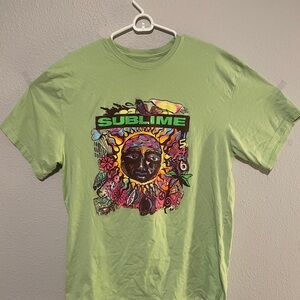 Sublime Band green SHIRT MEN SIZE L/XL PRE OWNED Band T Shirt
